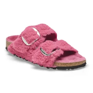 Arizona Big Buckle Shearling Fuchsia Tulip