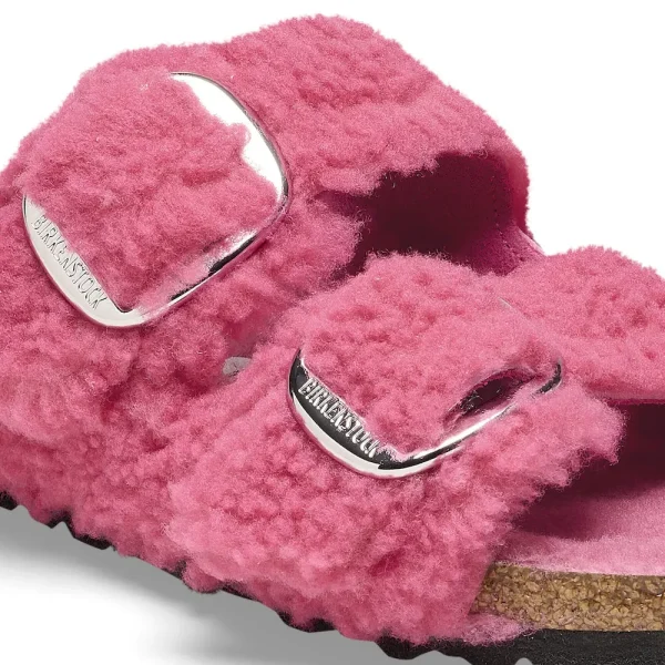 Arizona Big Buckle Shearling Fuchsia Tulip - Image 8