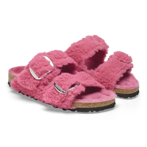 Arizona Big Buckle Shearling Fuchsia Tulip - Image 6