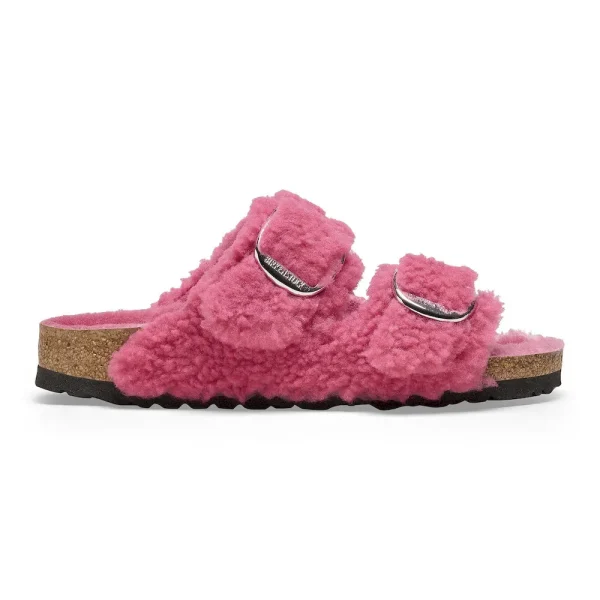 Arizona Big Buckle Shearling Fuchsia Tulip - Image 7