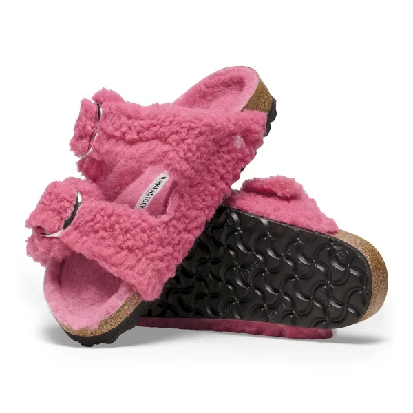 Arizona Big Buckle Shearling Fuchsia Tulip - Image 4