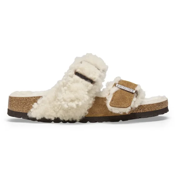 Arizona Teddy Split Suede Leather-Shearling Mink - Image 7