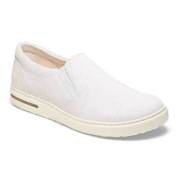 Oswego Suede Leather Antique White