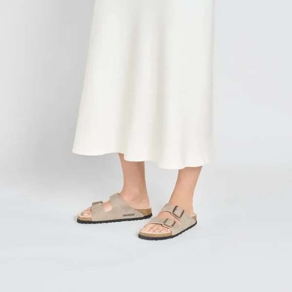 Arizona Shearling Synthetics Desert Dust Gray Taupe - Image 2