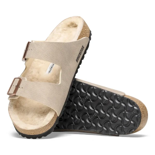 Arizona Shearling Synthetics Desert Dust Gray Taupe - Image 6