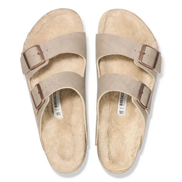 Arizona Shearling Synthetics Desert Dust Gray Taupe - Image 7