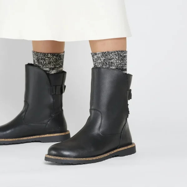 Uppsala Shearling Leather Black - Image 3