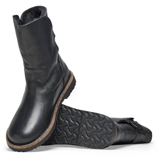 Uppsala Shearling Leather Black - Image 4