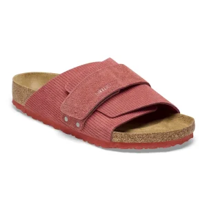 Kyoto Suede Embossed Corduroy Sienna Red