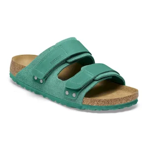 Uji Nubuck-Suede Leather Digital Green