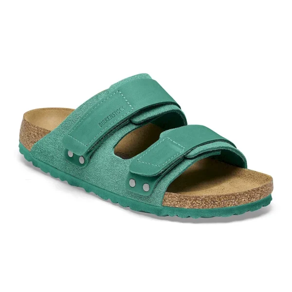 Uji Nubuck-Suede Leather Digital Green