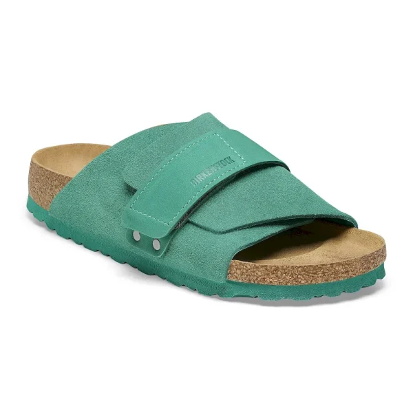 Kyoto Nubuck-Suede Leather Digital Green