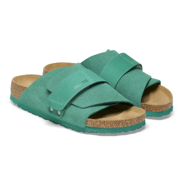 Kyoto Nubuck-Suede Leather Digital Green - Image 6