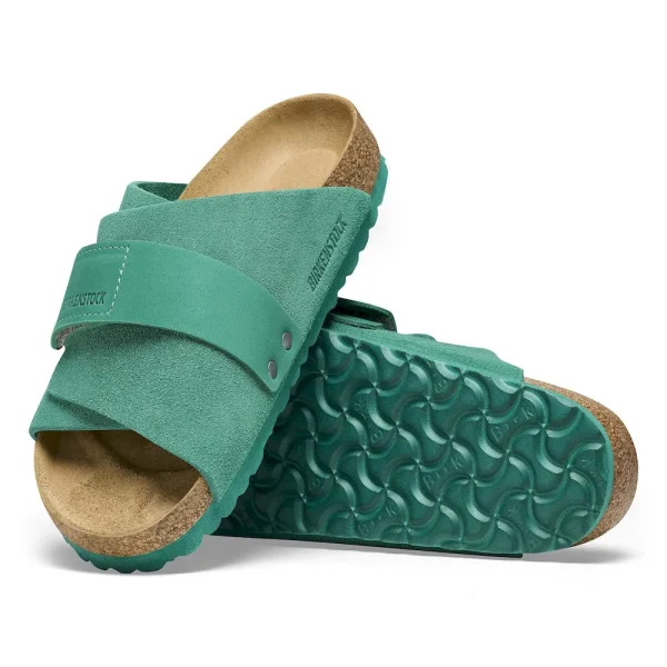 Kyoto Nubuck-Suede Leather Digital Green - Image 4