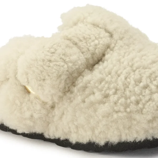 Boston Big Buckle Shearling Teddy Eggshell - Image 8