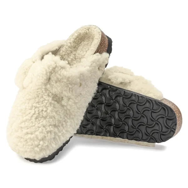 Boston Big Buckle Shearling Teddy Eggshell - Image 4