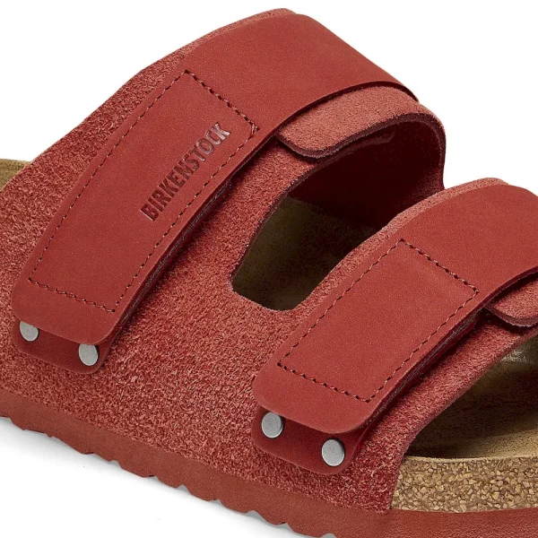 Uji Nubuck-Suede Leather Sienna Red - Image 8