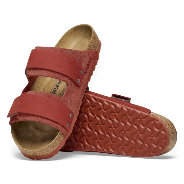 Uji Nubuck-Suede Leather Sienna Red - Image 4