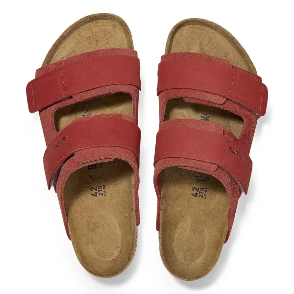 Uji Nubuck-Suede Leather Sienna Red - Image 5