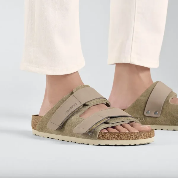 Uji Nubuck-Suede Leather Taupe - Image 3
