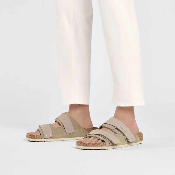 Uji Nubuck-Suede Leather Taupe - Image 2