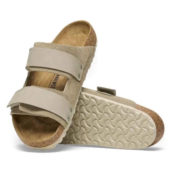 Uji Nubuck-Suede Leather Taupe - Image 4