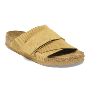 Kyoto Suede Embossed Corduroy Cork Brown