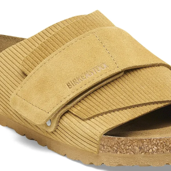 Kyoto Suede Embossed Corduroy Cork Brown - Image 6