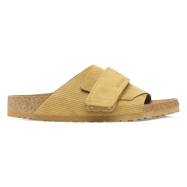 Kyoto Suede Embossed Corduroy Cork Brown - Image 5