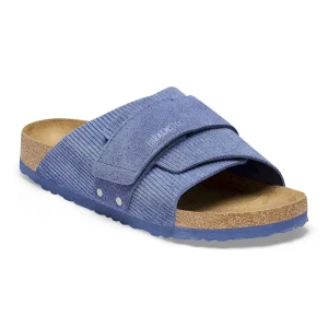 Kyoto Suede Embossed Corduroy Indigo