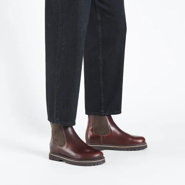 Highwood Slip On Men Leather Chocolate - Image 2
