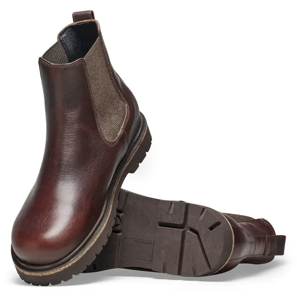 Highwood Slip On Men Leather Chocolate - Image 4