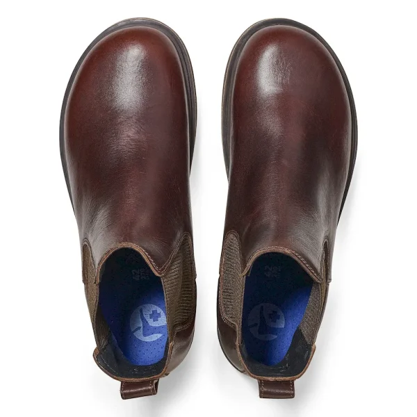 Highwood Slip On Men Leather Chocolate - Image 5