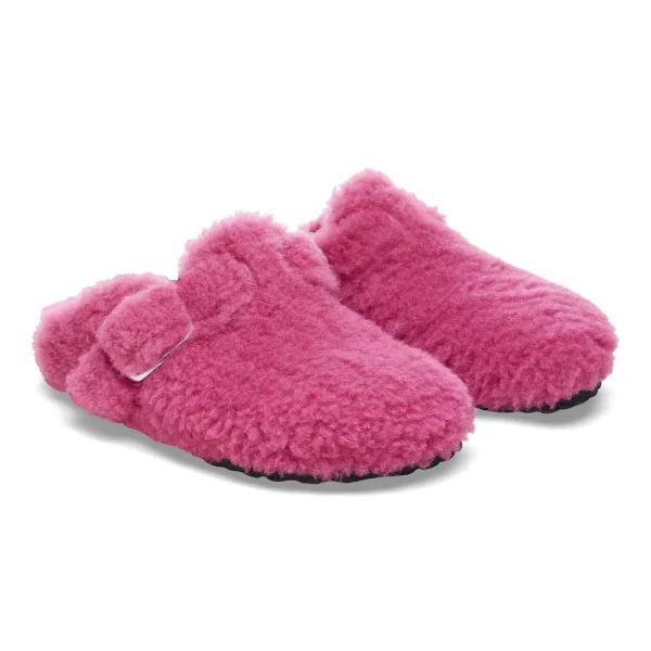 Boston Big Buckle Shearling Fuchsia Tulip - Image 4
