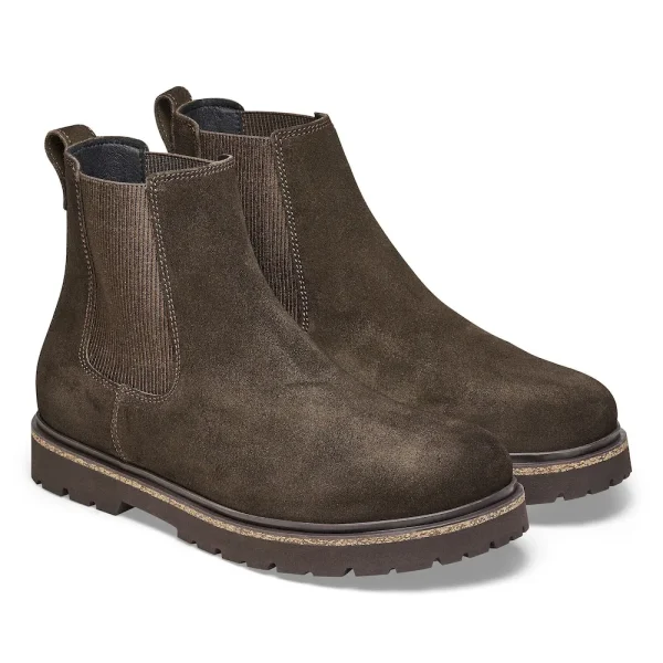 Highwood Slip On Men Suede Leather Mocha - Image 6
