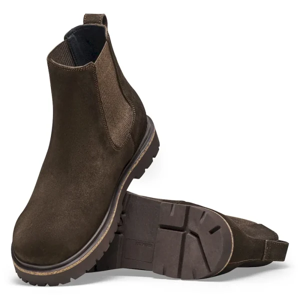 Highwood Slip On Men Suede Leather Mocha - Image 4