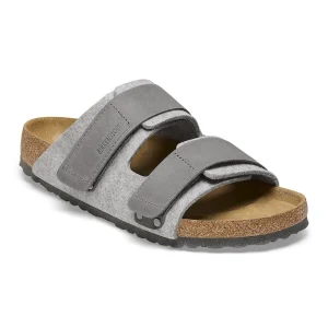 Uji Natural Leather-Felt Light Gray