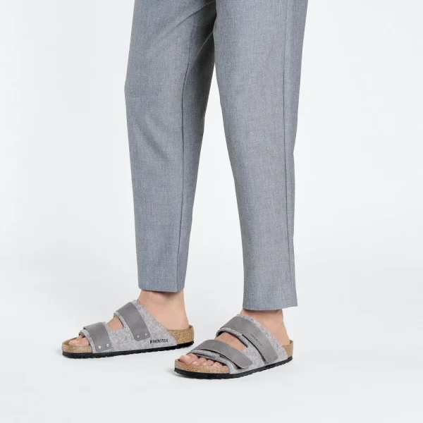 Uji Natural Leather-Felt Light Gray - Image 2