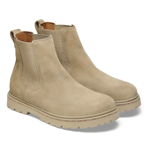 Highwood Slip On Men Suede Leather Taupe - Image 6