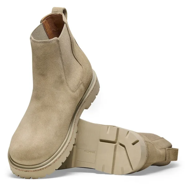 Highwood Slip On Men Suede Leather Taupe - Image 4