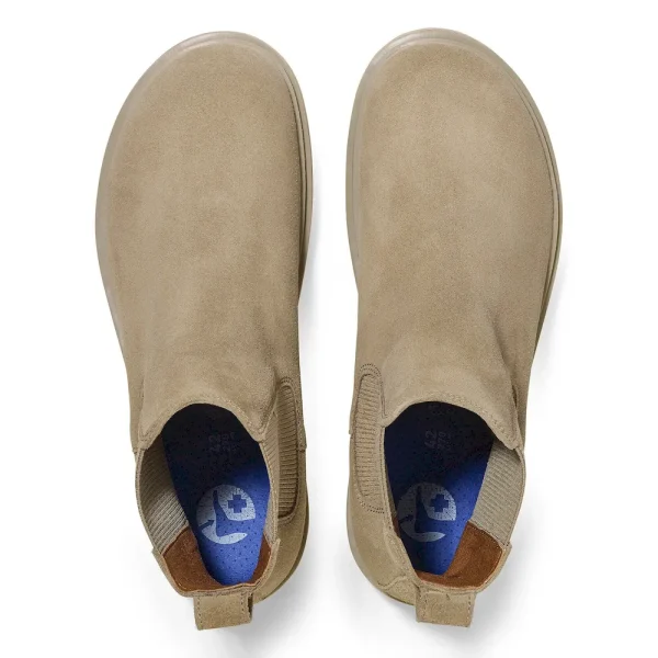 Highwood Slip On Men Suede Leather Taupe - Image 5
