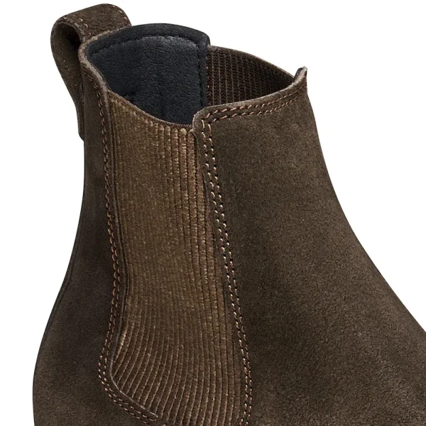 Highwood Slip On Women Suede Leather Mocha - Image 8