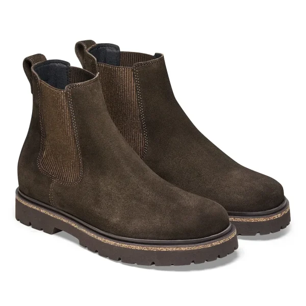 Highwood Slip On Women Suede Leather Mocha - Image 6