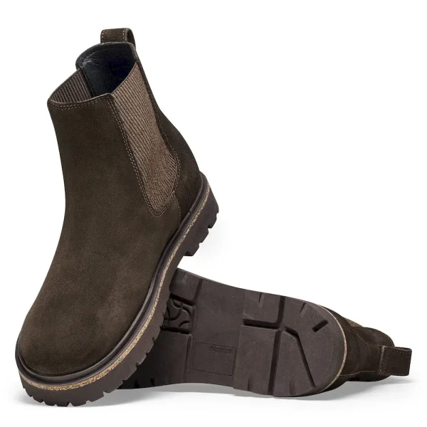 Highwood Slip On Women Suede Leather Mocha - Image 4