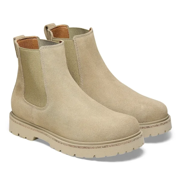 Highwood Slip On Women Suede Leather Taupe - Image 6