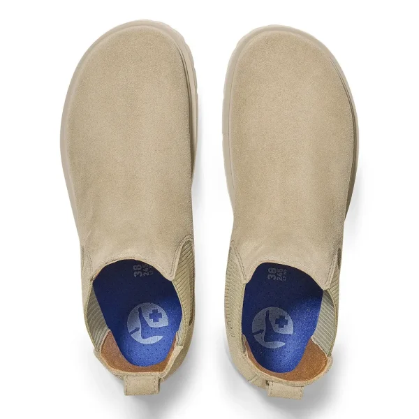 Highwood Slip On Women Suede Leather Taupe - Image 5