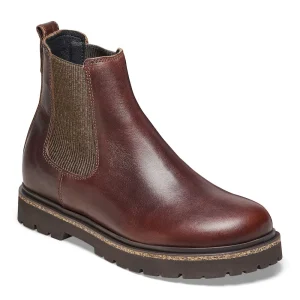 Highwood Slip On Women Leather Chocolate