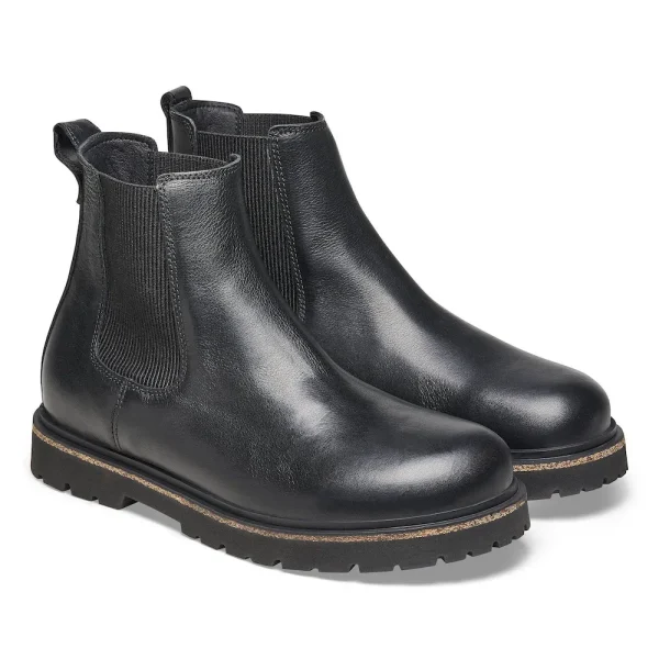 Highwood Slip On Men Leather Black - Image 6