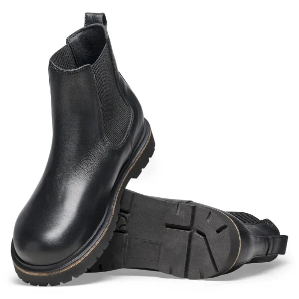 Highwood Slip On Men Leather Black - Image 4