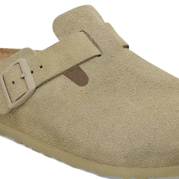 Boston Suede Leather Faded Khaki - Image 6